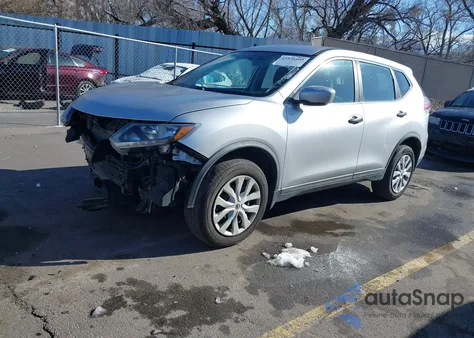 2016 Nissan Rogue S from USA, damaged, VIN KNMAT2MV1GP701354